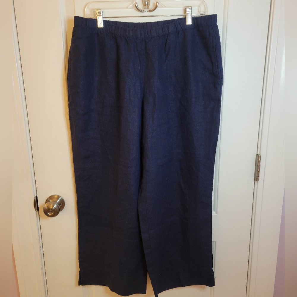 J. Jill Love Linen Wide Leg Pants